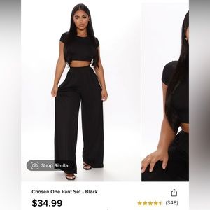 Chosen One two piece Fashion Nova Set